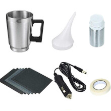 Kisbeibi Headlamp Restoration Kit, Headlight Cleaning Repairs Tool Atom izing Cup Care Headlight Lens Repair Tool Restoration Auto Restore Kit Clear