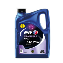 Elf Tranself NFX SAE 75W Transmission Fluid Gear Oil 5 Liters