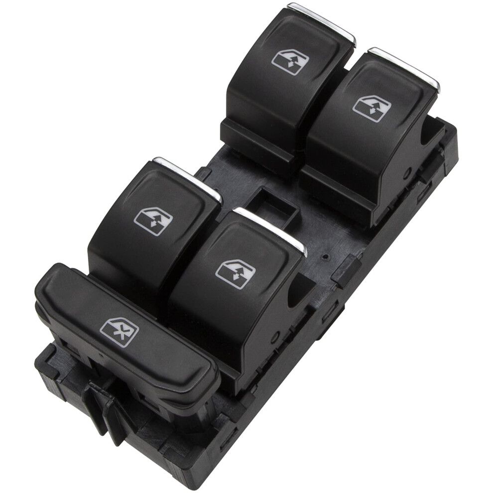 Kasturbo 5G0959857 Electric Power Window Master Switch Button For Golf Mk7 Passat Touran Tiguan Arteon Leon 5G0959857c 5G0959857b 5G0959857d 5Gg 5051226495137