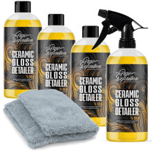 Ceramic Detailer Car Wax Gloss Spray Sealant Coating Vehicle Water Beading (4 x 500ml)
