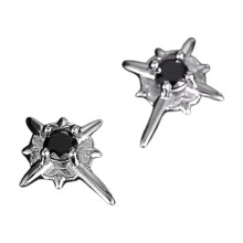 Magnetiske øreclips uden piercing i legering, unisex, par