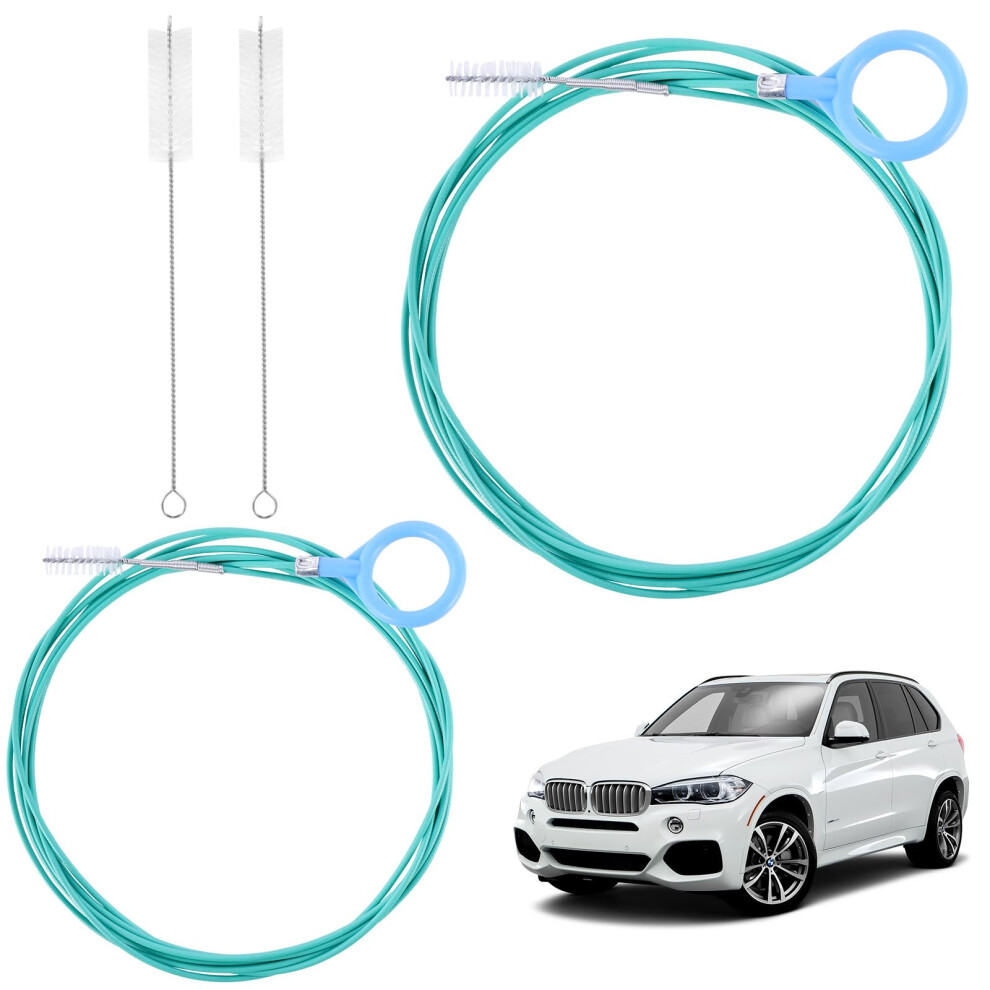 Sunroof Drain Cleaning Tool - 3M & 5M Long Flexible Brush For Car Accessories, Auto Windshield And Sunroof Maintenance 94736533