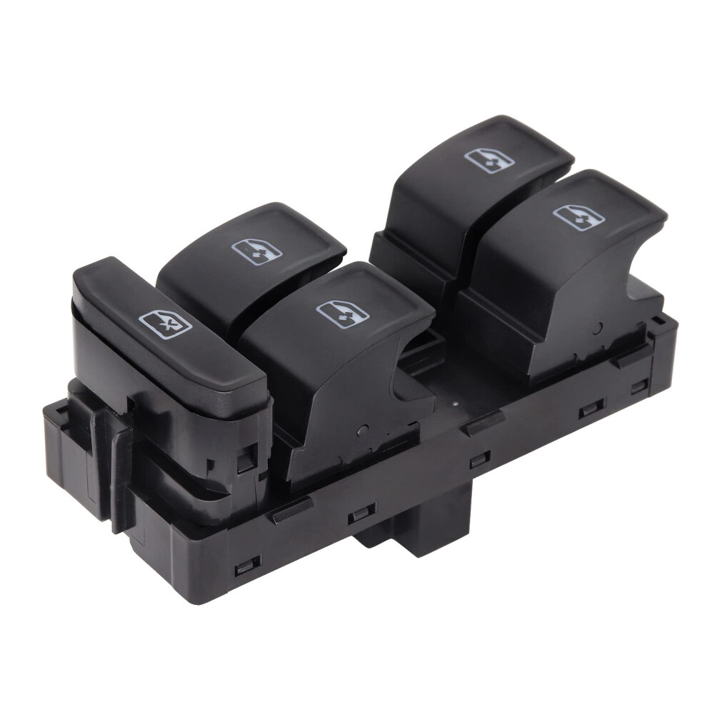 Electric Power Master Window Control Switch Driver Side 5G0959857b For Skoda Superb Octavia Vw Golf Mk7 Passat Tiguan Seat Leon (Black) Black 11079408