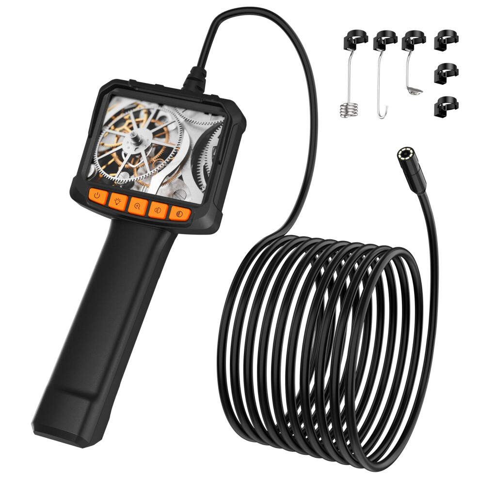 Endoscope Camera With Light, Pancellent 1920P Inspection Snake, With Hd Color Display Borescope, Waterproof Industrial Borescope With 8 Adjustable Le 76701610