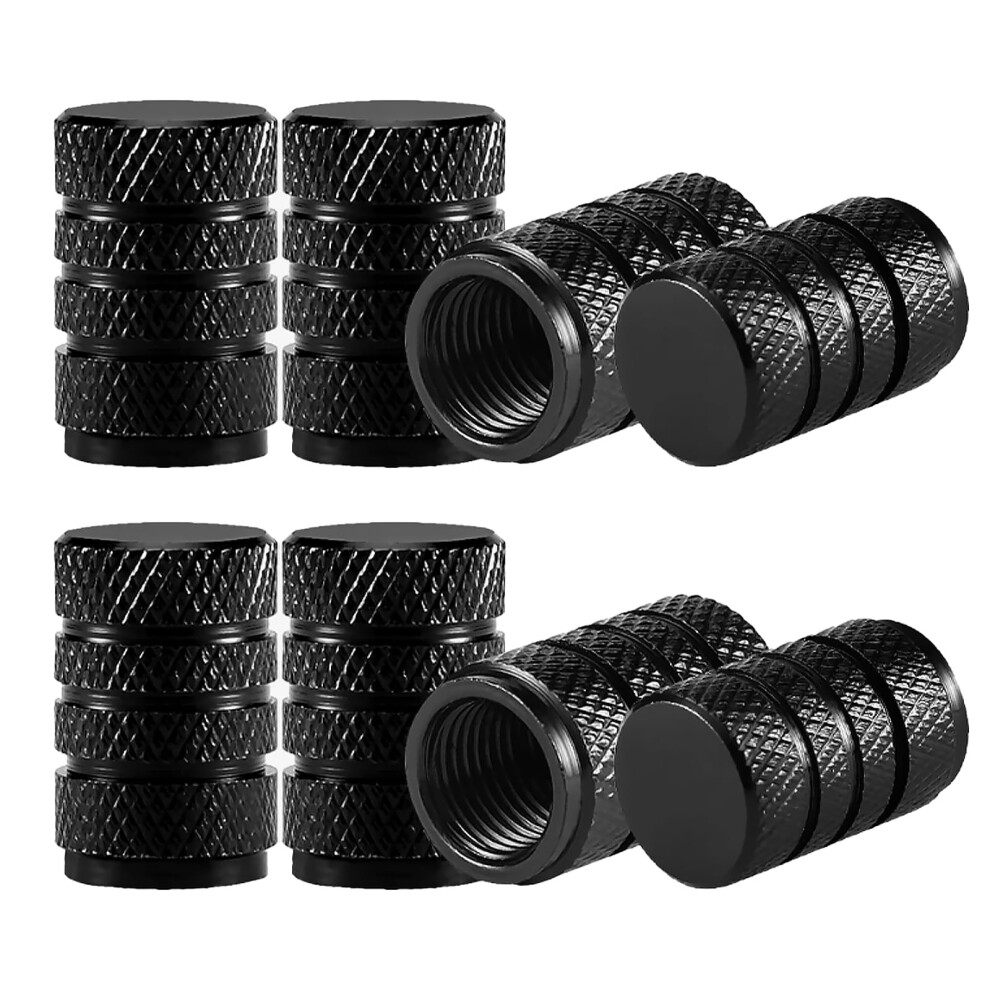 8 Pcs Tire Valve Stem Caps, Dust Caps For Car Tyres Tire Valve Stem Caps,Dust Caps For Car Tyres, Stem For Suvs, Bicycles, Trucks, Motorcy Black 42472964