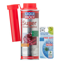WOL Diesel Additive Injector Cleaner Liqui Moly Super Diesel Additive 250ml - Fuel System Cleaner - DPF Cleaner Diesel 1806 - Diesel Particulate Filt