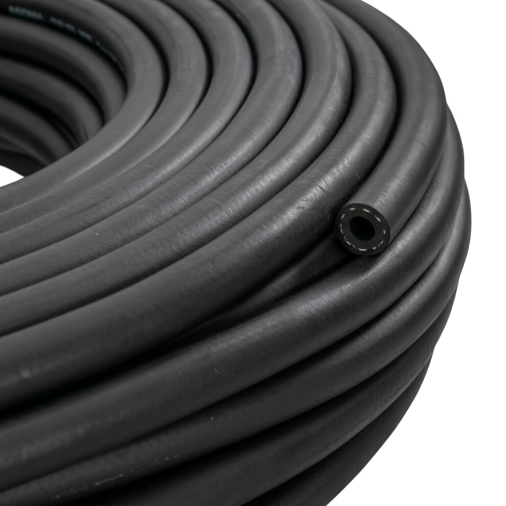 8Mm E10 Reinforced Rubber Fuel Hose Engine Unleaded Petrol Diesel Oil Line Pipe (5M) Length 76810411