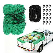 LUKYLUM Cargo Net for Pickup Truck 2x3 m, Safety Trailer Net Roof Rack Cargo Net for Van Heavy Duty Cargo Netting for Lorry Truck Bed SUV