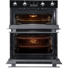 Belling BI702FPCT Built Under Double Oven with Catalytic Liners Black