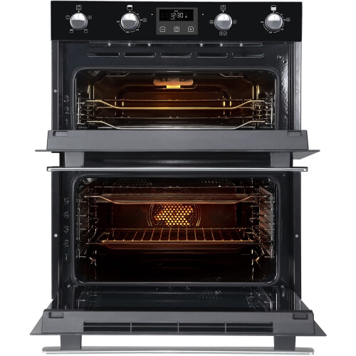 Belling Belling BI702FPCT Built Under Double Oven with Catalytic Liners  Black