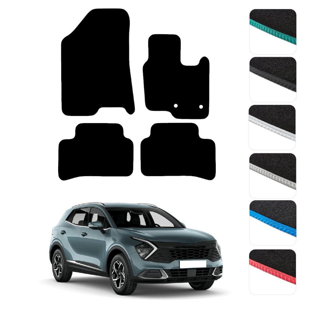 Gcm - Car Floor Mats For Kia Sportage 2022 To Present Full Coverage Floor Protection - Anti Slip & Fit Car Mat With Clips Easy To Clean Car Carpet Fo 66354307