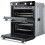 Belling Belling BI702FPCT Built Under Double Oven with Catalytic Liners  Black 5