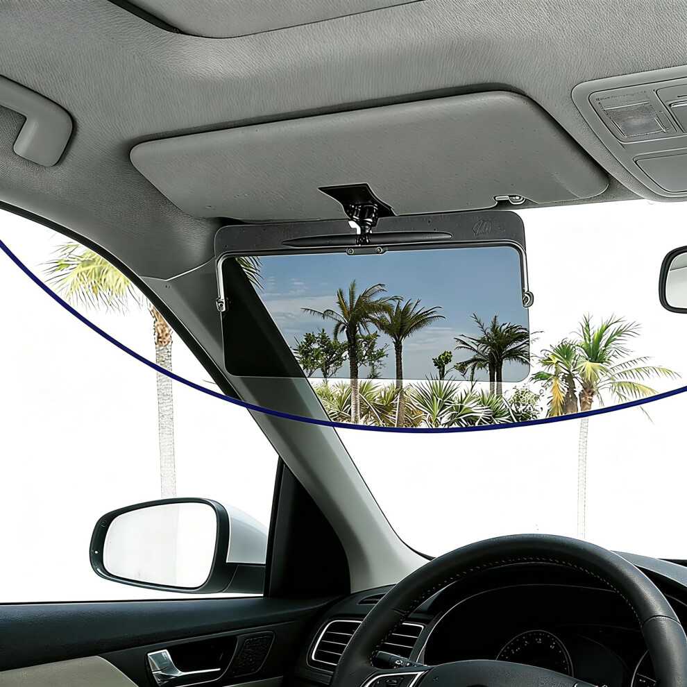 Car Sun Visor With Polarized Glare Protection, Universal Car Sun Visor Extender(1 Pcs) 41657577