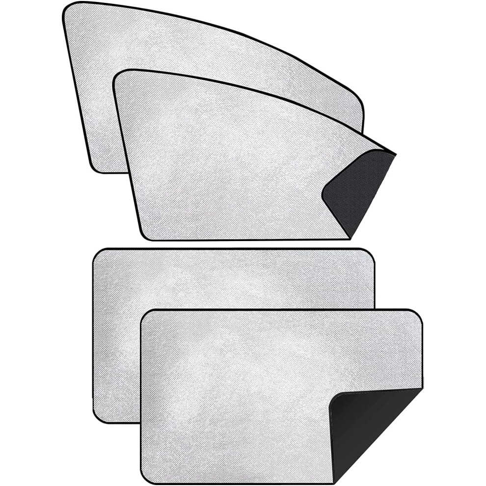 Zatooto Car Side Window Shades, Magnetic Car Sunshades For Blockout, Privacy, Opaque (4Pcs) 33205991