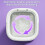XEERUN Portable Mini Washer and Dryer, 10L Foldable 4