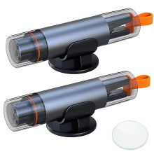 Car Safety Hammer, 2 in 1 Window Breaker Emergency Escape Tool with Seatbelt Cutter, Tungsten Steel Window Breaker for Vehicles & Home (2 Pack)