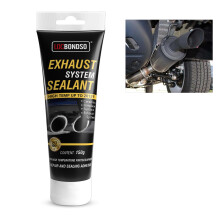 LOCBONDSO Exhaust Repair Kit 1100C for Car/Motorcycle - Exhaust Sealant Sealing Tape Assembly Paste, Gray Odorless Sealing Paste, Waterproof and Hea