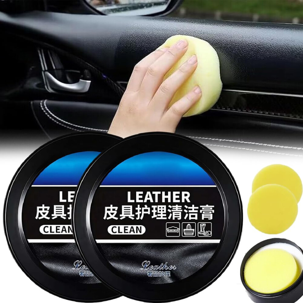 Leader Cleaning And Care & Cleaning Paste For Leather Care,160G/260G Automotive Interior Leather Cleaning ,Car Leather Conditioner Oil Pas Cream 74637010