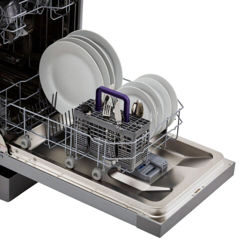Beko BEKO DVS04020S Slimline Dishwasher - Silver - E 2