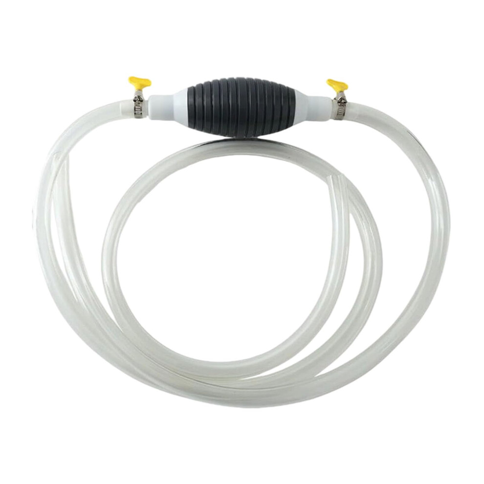 Syphon Pump Hand Pump For Fuel Transfer, Fuel Syphon Pump Kit With 1M/1.5M/2M/3M Pvc Hose, Manual Siphon For Gasoline Petrol Diesel Oil Water Tank, I 64193038