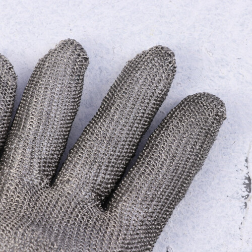 Blå skærefaste handsker i rustfrit stål niveau 5 2