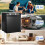 Techomey 40L Gas Fridge, 3 Way Fridge for 2
