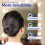 Filet à chignon noir en nylon (10 pièces) 6