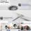 LMP Mini Countertop Dishwasher - 6 Washing Programs, 6