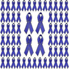 200 rubans avec épingles de sûreté, broches ruban pour la sensibilisation au cancer, idéales pour les fêtes, événements et la décoratio
