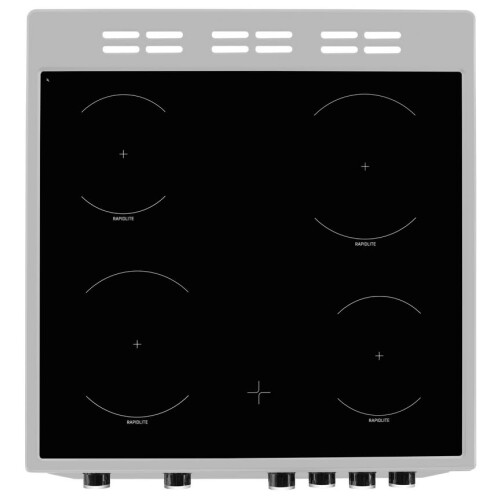 XTC611S 60cm Electric Cooker with Ceramic Hob 2
