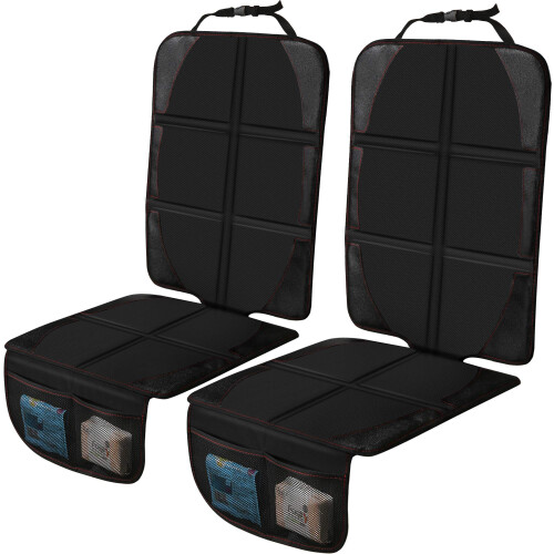 Beicarin Car Seat Protector Cushion Mat, 2 Pack Baby Seat Protector
