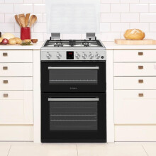 Teknix TKGD60X 60cm Gas Cooker with Lid – Freestanding Double Oven  Grill 4