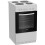 Indesit Indesit I5E3KMW 50cm Wide Single Oven Electric Cooker with Solid Plate 5