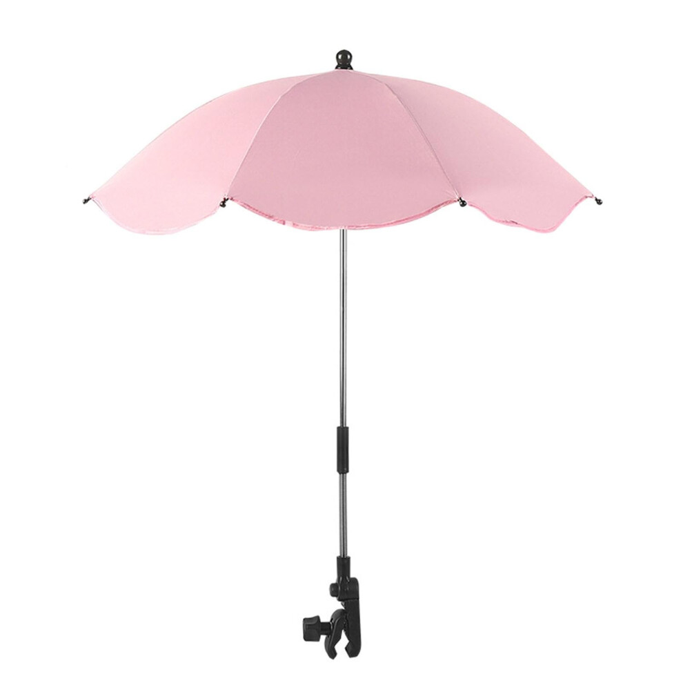 Bu-Ggy Parasol With Clip On Fixing Device - 360 Uv Protection, Waterproof Universal Baby Pram Umbrella For Pushchair Strollers Fpgear