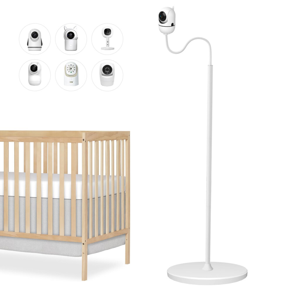 Baby Monitor Stand 69" Adjustable Height Camera Holder, Compatible With Momcozy, Iegeek, Philips Avent, Hellobaby, Ghb, Boifun, Blemil, Baby Vikobess