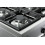 90cm Modern Gas Range Cooker DSR 916-GS, Stainless 5