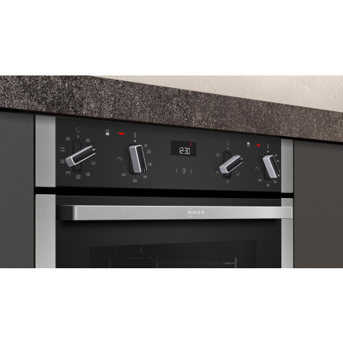 Neff NEFF N50 J1ACE2HN0B Double Under Oven with EasyClean, 1