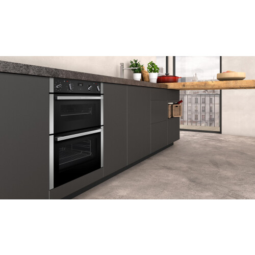 Neff NEFF N50 J1ACE2HN0B Double Under Oven with EasyClean, 2