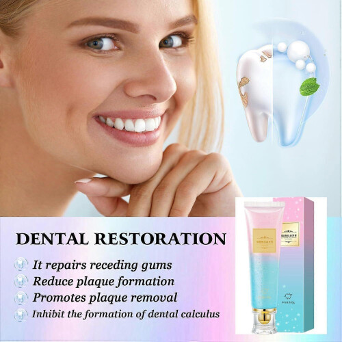2PC Niacinamide Toothpaste, Niacinamide Whitening Toothpaste, Intensive 1