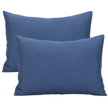 2Pack Baby Kids Pillowcases,Toddler Cushion Cover Travel Pillow Case Cover Soft Breathable Envelope Style for Boys Girls Bedding Toddler Cot 49 x 36c