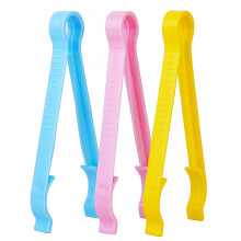 TRKETK 3 Pcs Baby Bottle Tongs, Multifunction Skid Bottle Clips Non-Slip Feeding Bottle Clamp Sterilized Forceps Hot Bottle Holder Anti-Scalding Bott