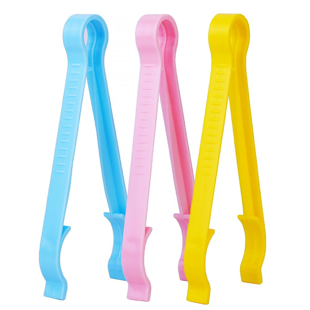 3 Pcs Baby Bottle Tongs, Multifunction Skid Bottle Clips Non-Slip Feeding Bottle Clamp Sterilized Forceps Hot Bottle Holder Anti-Scalding Bott Trketk