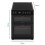 electriQ 60cm Electric Cooker - Black 3