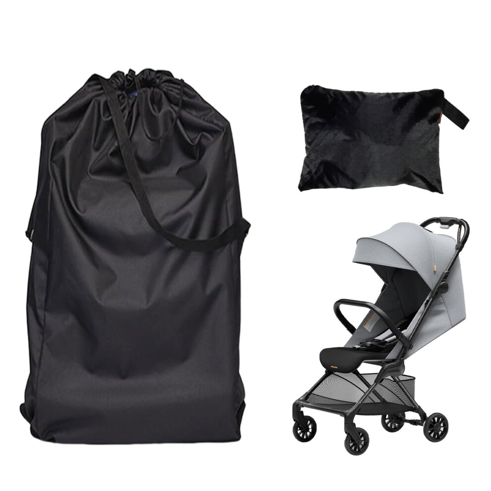 Stroller Bag For Airplane, Large Capacity Pram Travel Bag, Durable Baby Strollers And Baby Transport Bags, Protecting Strollers From Dirt And Rjfujp
