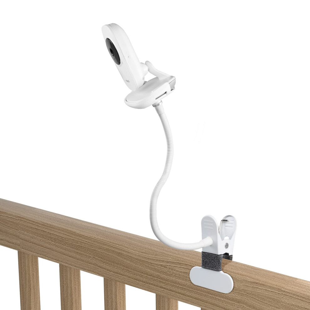 Baby Monitor Clip Mount Stand For Vtech Vm3250 Video Baby Monitor,Flexible Baby Camera Mount,No Drilling Required Tiuihu