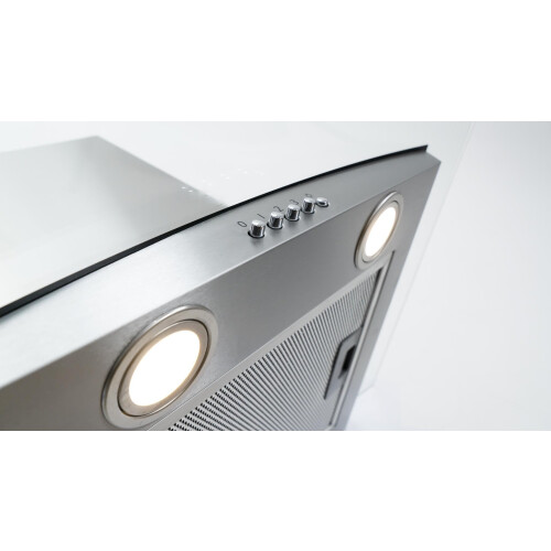 Amica Amica AEC60SS 60cm curved glass extractor, stainless steel 2
