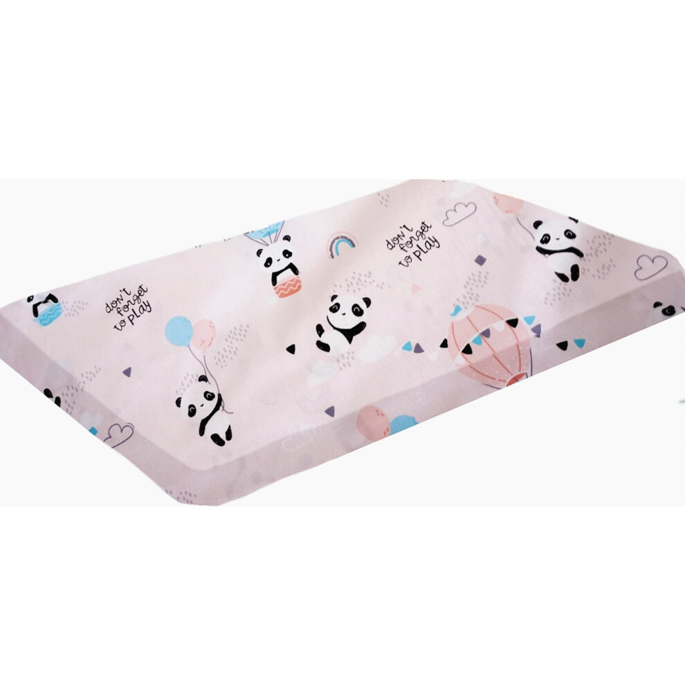 Aisawate 140 X 70Cm Cot Bed Fitted, Cot Bed Fitted Sheets 1Pack, 100% Cotton Moses Basket Sheet Soft And Breathable, Crib Newborn Sheets Fitted For Baby, Easy