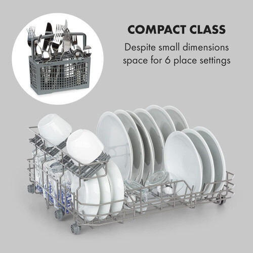 Klarstein Azuria Table Dishwasher - Freestanding, EEC, F, 2