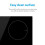 electriQ 60cm 4 Zone Induction Hob Black 3
