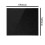 electriQ 60cm 4 Zone Induction Hob Black 5